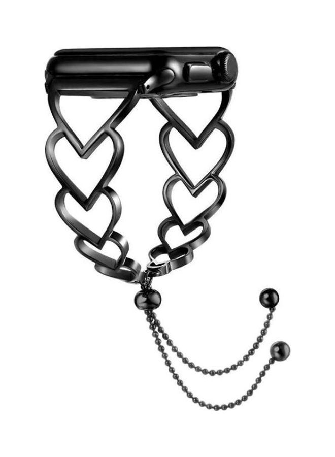 HuHa Replacement Watchband For Apple Watch Black - Image 1