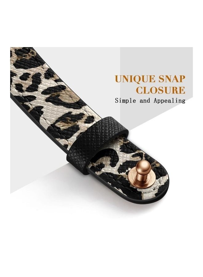 HuHa - Ethnic Replacement Watchband for Apple Watch Series 1/2/3/4/5/6/7/SE 38/40/41mm Leopard Print - Image 1