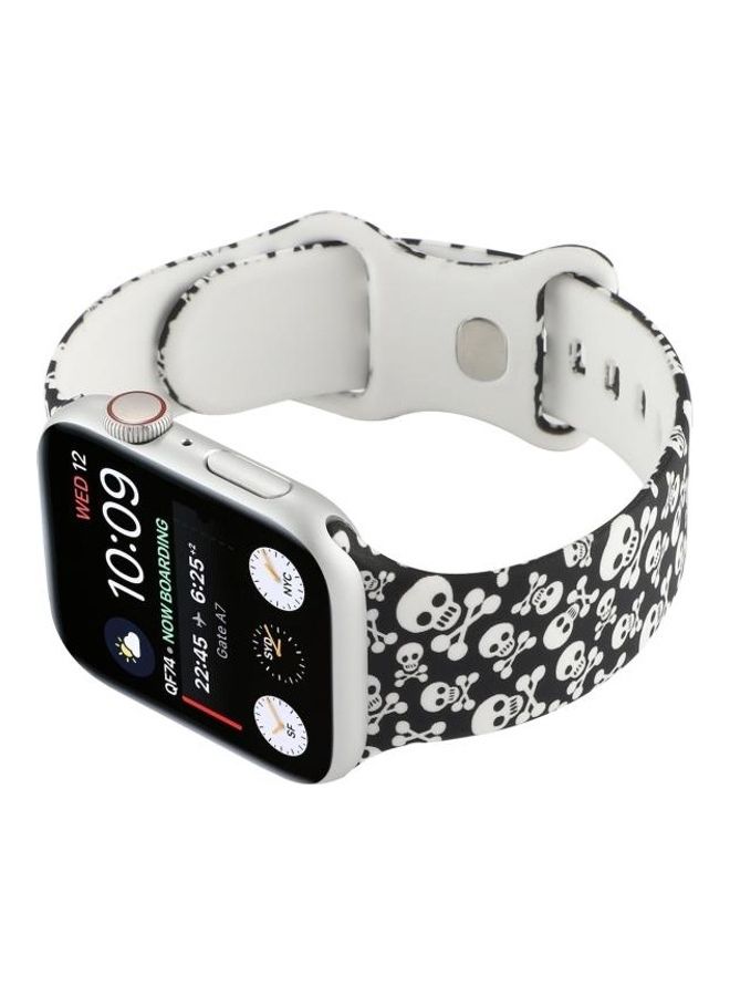 HuHa Ethnic Replacement Watchband for Apple Watch Series 1/2/3/4/5/6/7/SE 42/44/45mm Lace - Image 2