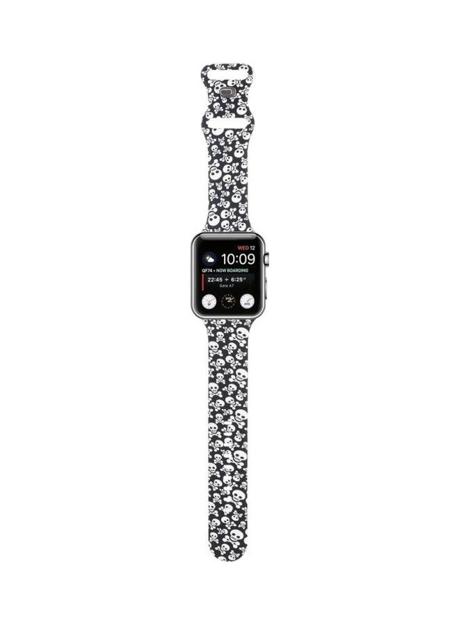 HuHa Ethnic Replacement Watchband for Apple Watch Series 1/2/3/4/5/6/7/SE 42/44/45mm Lace - Image 5