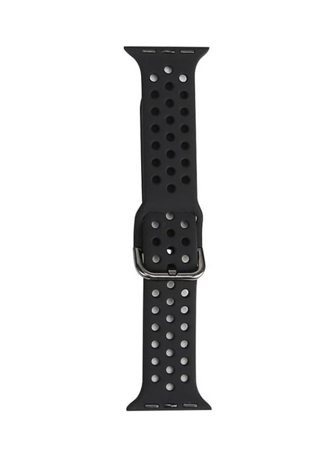 HuHa - Replacement Watchband For Apple Watch Black - Image 1