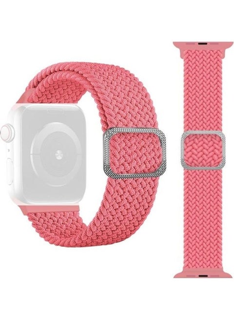 Ethnic Replacement Watchband for Apple Watch Series 1/2/3/4/5/6/7/SE 42/44/45mm Pink