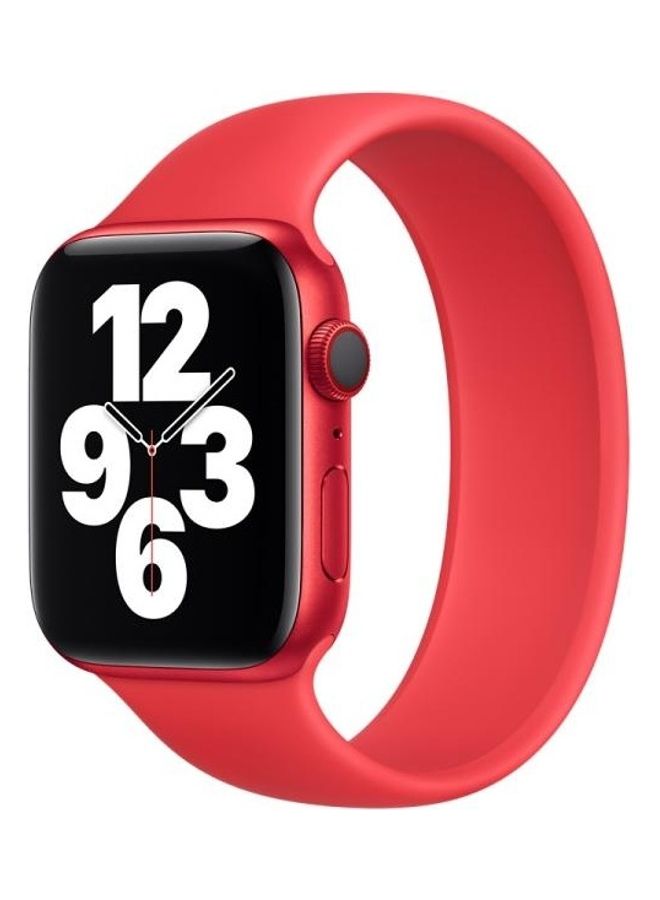 HuHa Replacement Watchband for Apple Watch Series 7/6/5/4/3/2/1/SE 38/40/41mm Red - Image 4