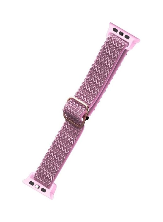 HuHa Ethnic Replacement Watchband for Apple Watch Series 1/2/3/4/5/6/7/SE 42/44/45mm Purple - Image 3