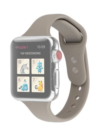 Replacement Watchband for Apple Watch Series 7/6/5/4/3/2/1/SE 38/40/41mm Rock Grey - v1634575066/N51421151A_1