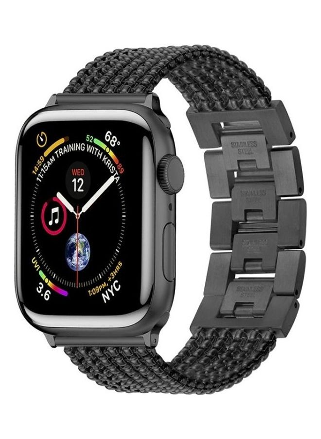 HuHa Replacement Watchband For Apple Watch Black - Image 3
