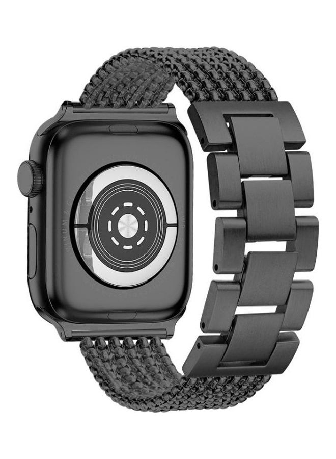 HuHa Replacement Watchband For Apple Watch Black - Image 4