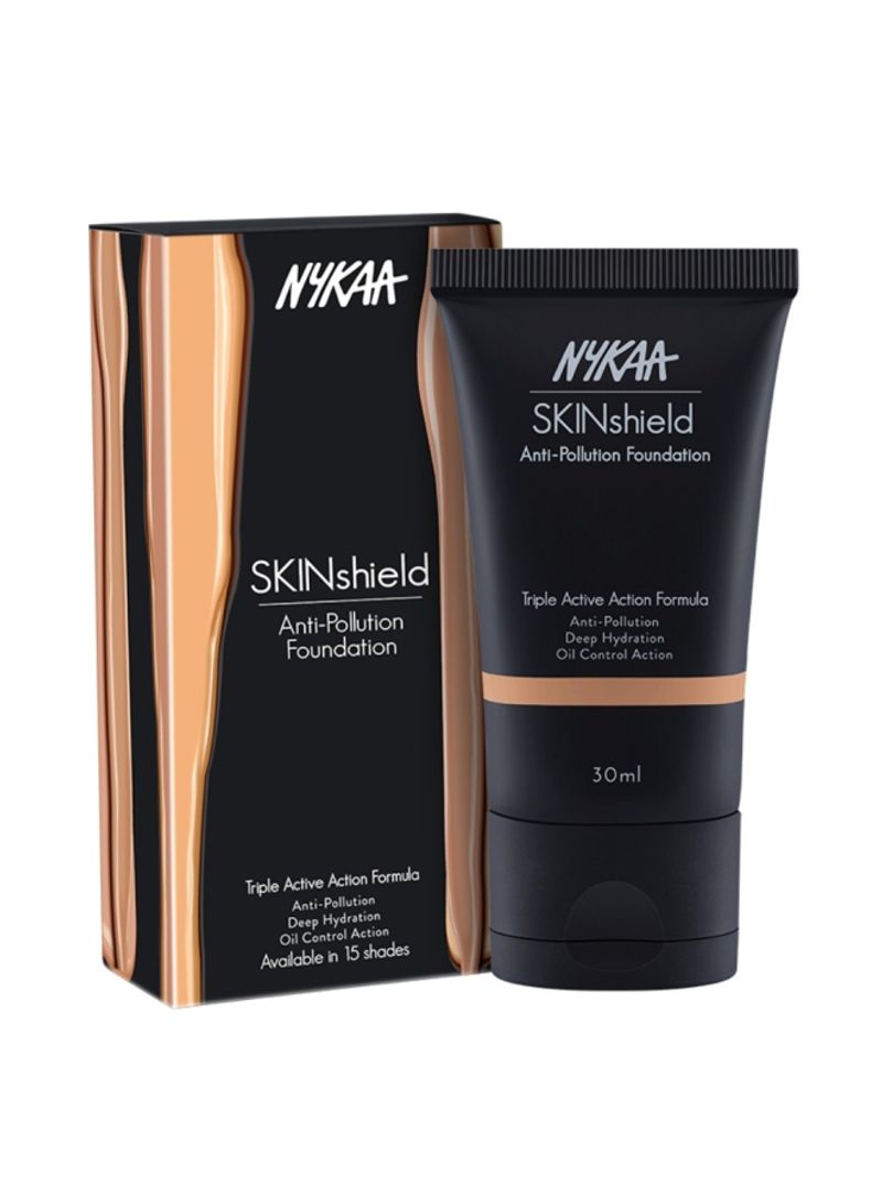 Nykaa - SkinShield AntiPollution Matte Foundation Desert Honey 9 - Image 1