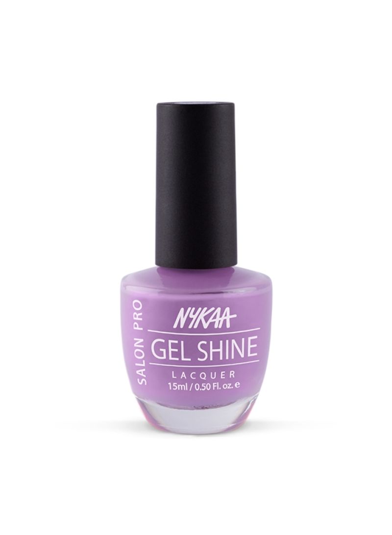 Nykaa Salon Shine Gel Nail Lacquer Untamed Amsterdam 210 - Image 1
