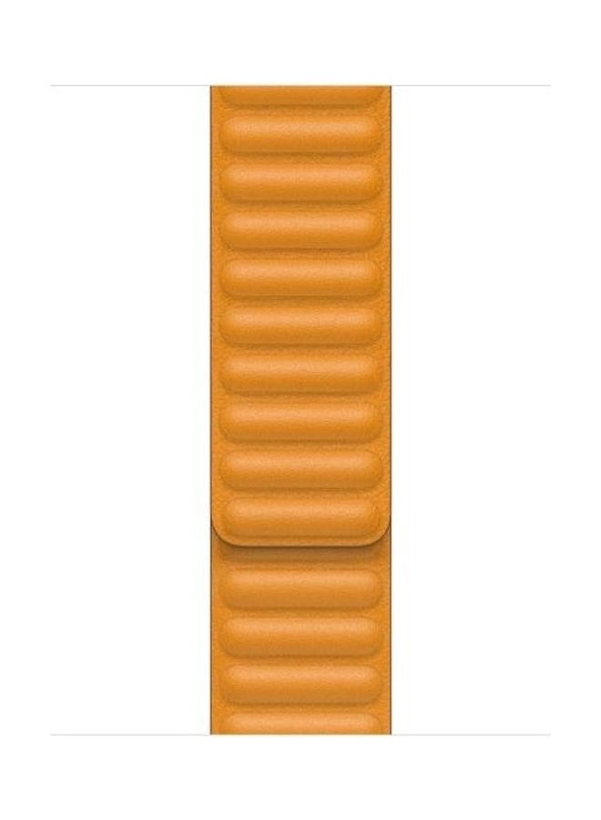 HuHa Replacement Watchband for Apple Watch Series 7/6/5/4/3/2/1/SE 42/44/45mm Orange - Image 2