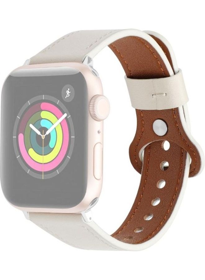 HuHa - Replacement Watchband For Apple Watch Creamy White - Image 1