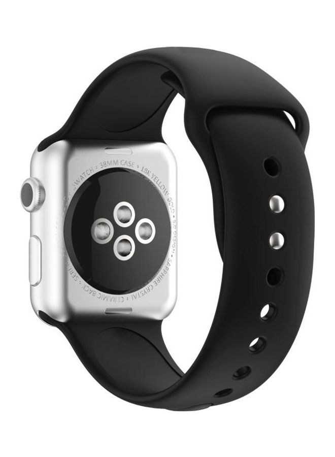 HuHa - Replacement Watchband For Apple Watch Black - Image 1