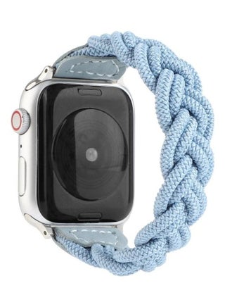 Elastic Woven Watchband For Apple Sky Blue - v1634578707/N51421837A_1