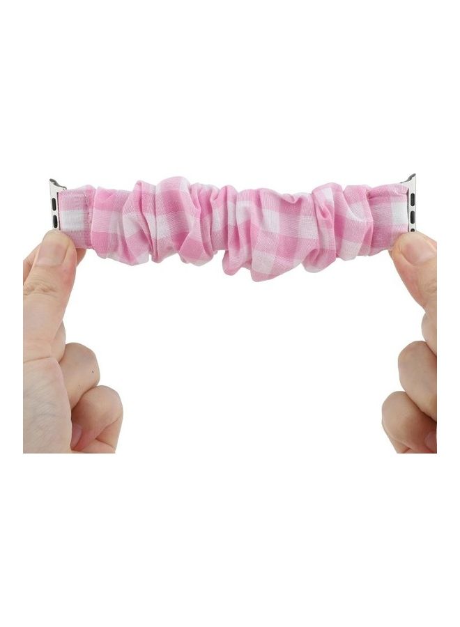 HuHa Replacement Watchband for Apple Watch Series 7/6/5/4/3/2/1/SE 38/40/41mm Pink - Image 3