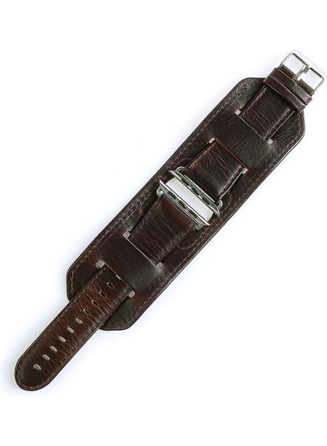 HuHa Replacement Strap For Apple Watch Series Dark Brown - Image 3