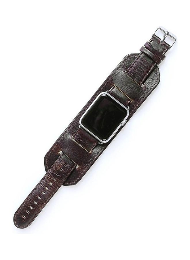HuHa Replacement Strap For Apple Watch Series Dark Brown - Image 4