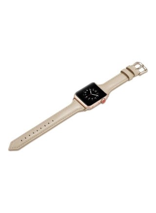 Replacement Watchband For Apple Watch Creamy White - v1634583281/N51417892A_6