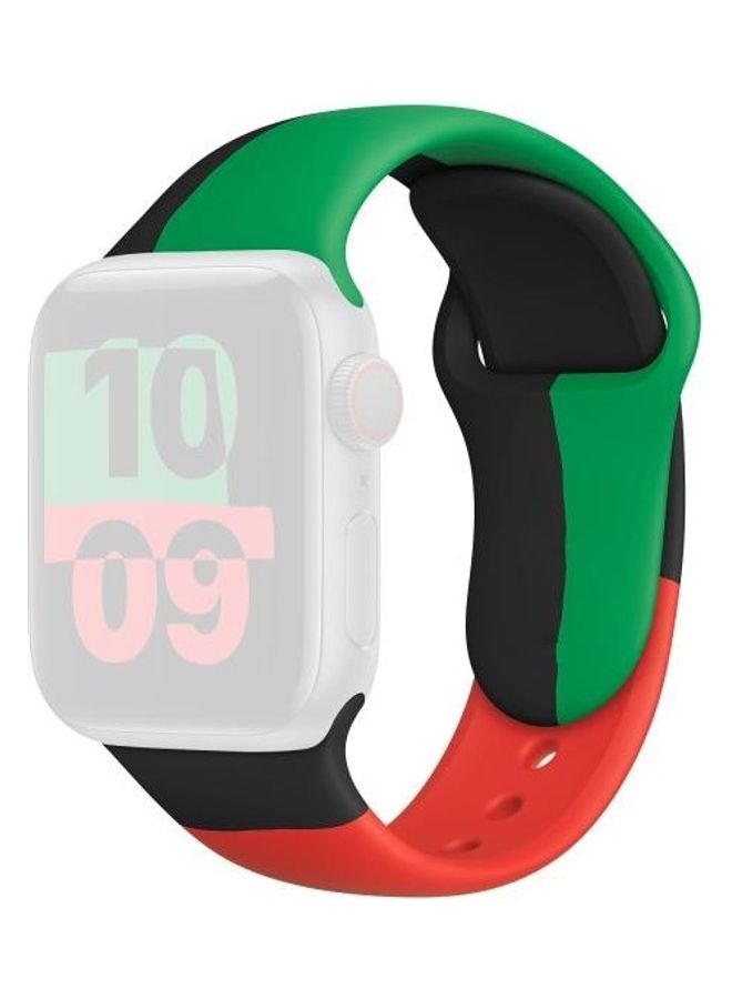 HuHa Ethnic Replacement Watchband for Apple Watch Series 1/2/3/4/5/6/7/SE 38/40/41mm Multicolour - Image 1