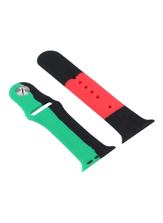 HuHa Ethnic Replacement Watchband for Apple Watch Series 1/2/3/4/5/6/7/SE 38/40/41mm Multicolour - Image 5