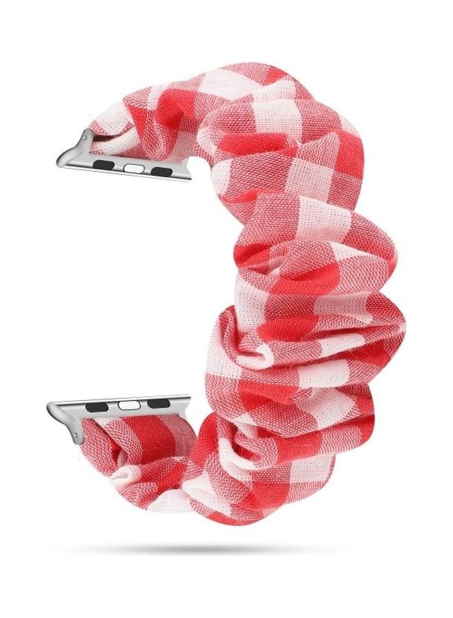 HuHa Replacement Watchband for Apple Watch Series 7/6/5/4/3/2/1/SE 42/44/45mm Red - Image 2