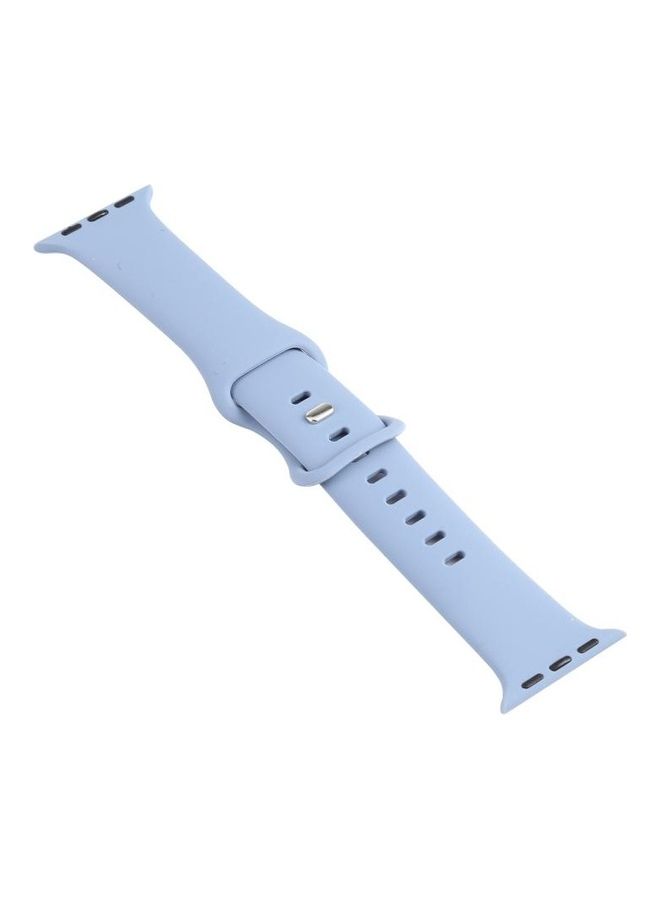 HuHa Double Wear Rivets Replacement Watchbands For Series 7 41mm/6 & SE & 5 & 4 40mm/3 & 2 & 1 38mm Lavender - Image 4
