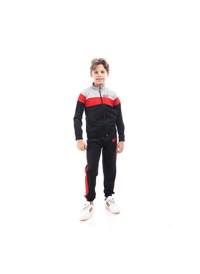 Caesar - Training Suit  With Pocket Black - Image 1