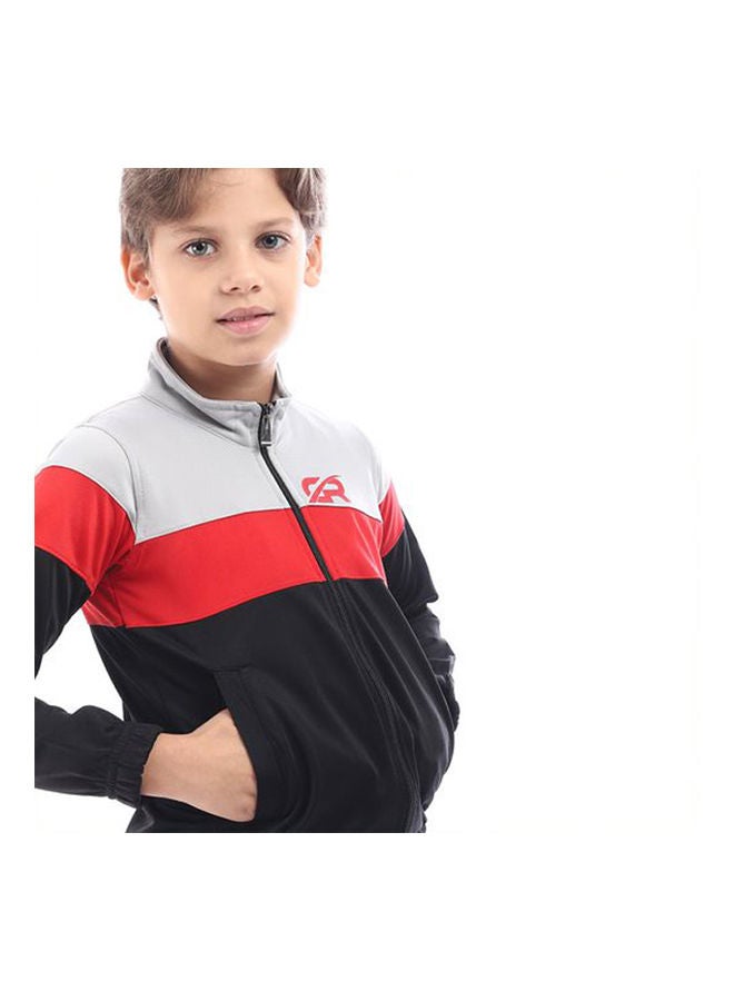 Caesar - Training Suit  With Pocket Black - Image 1