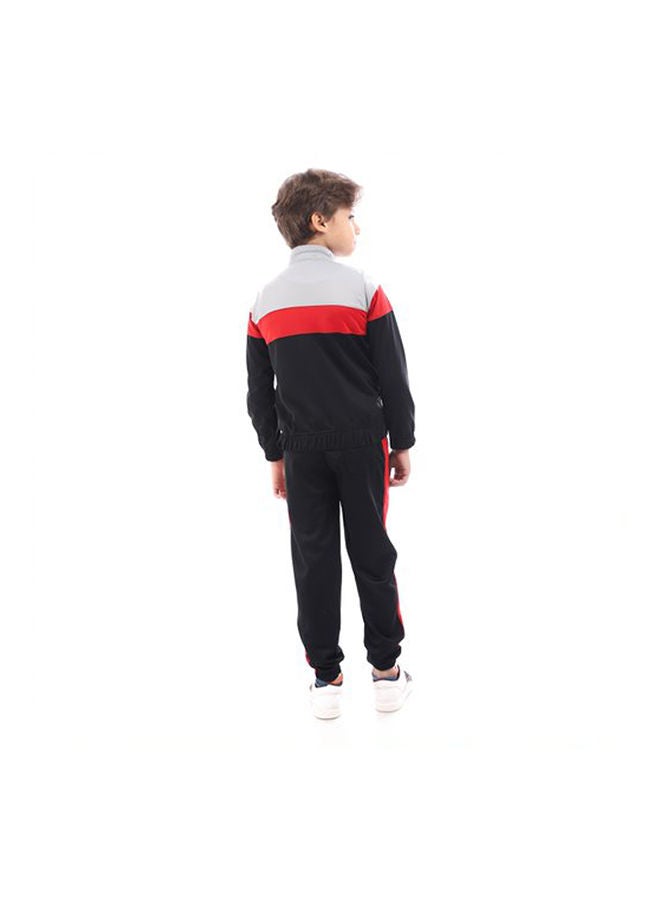 Caesar - Training Suit  With Pocket Black - Image 1