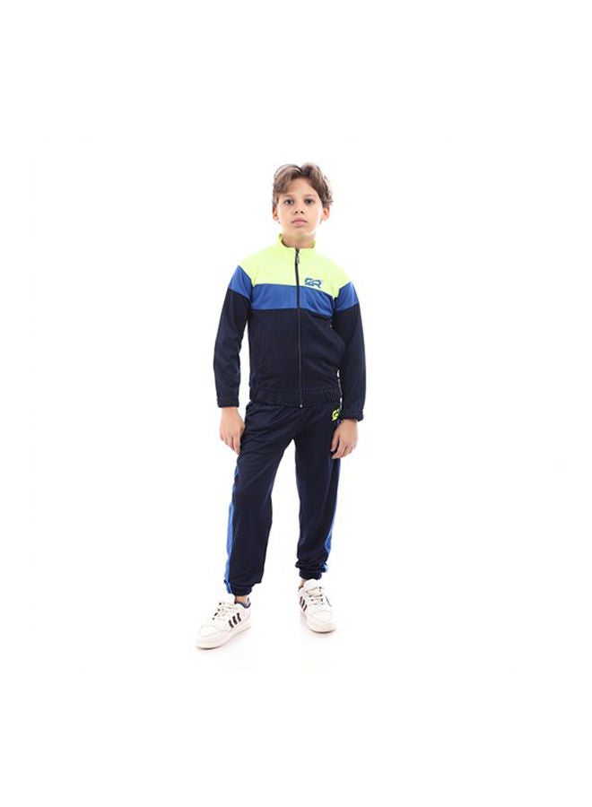 Caesar Training Suit  With Pocket Blue  - Image 1