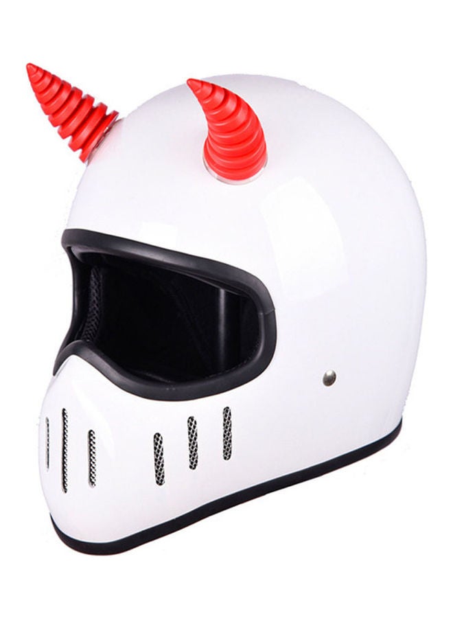 Generic Motorcycle Helmet Decoration Headwear Horn 8.00x4.00x5.00cm - Image 5