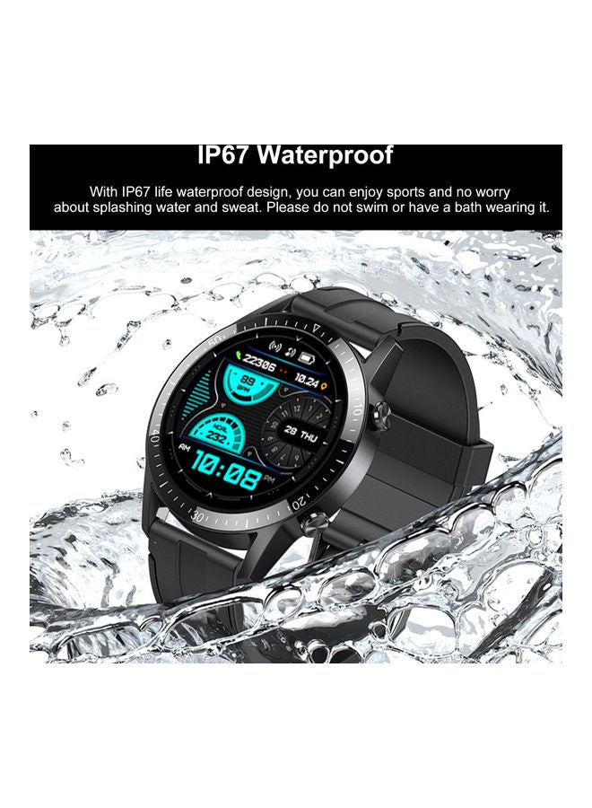 TM02 Waterproof Touch Screen Smart Watch Black - Image 4