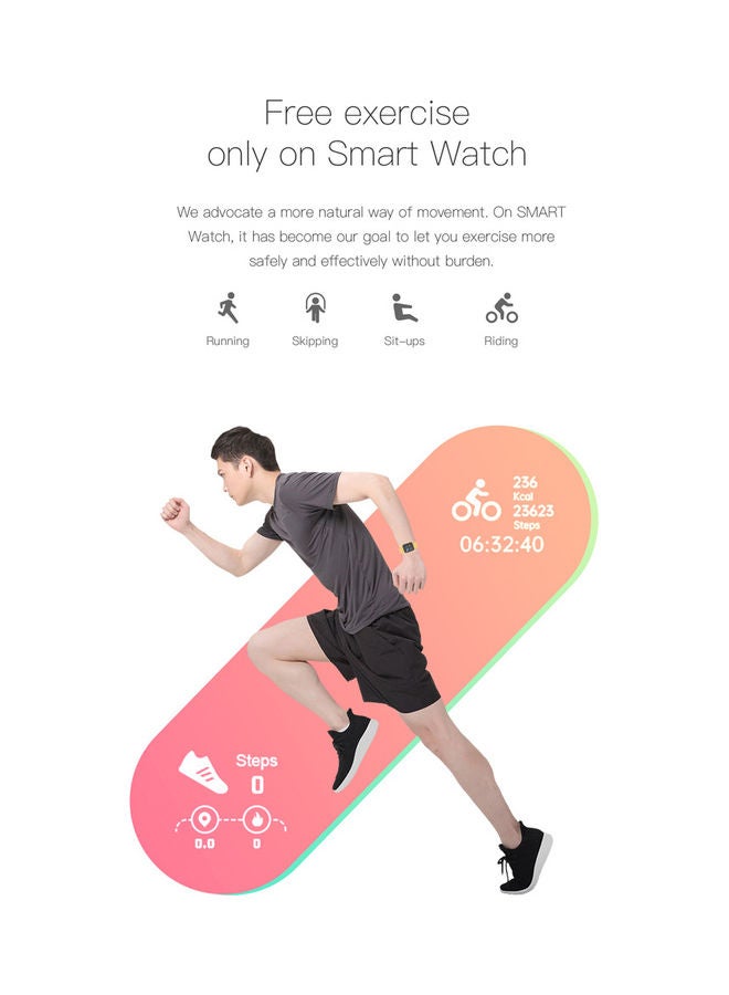 Waterproof Smartwatch Pink  - Image 5