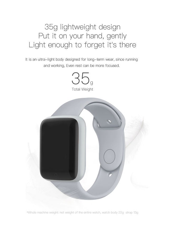 Generic - LT716 Real Time Monitoring Multifunctional Smart Watch Grey - Image 1