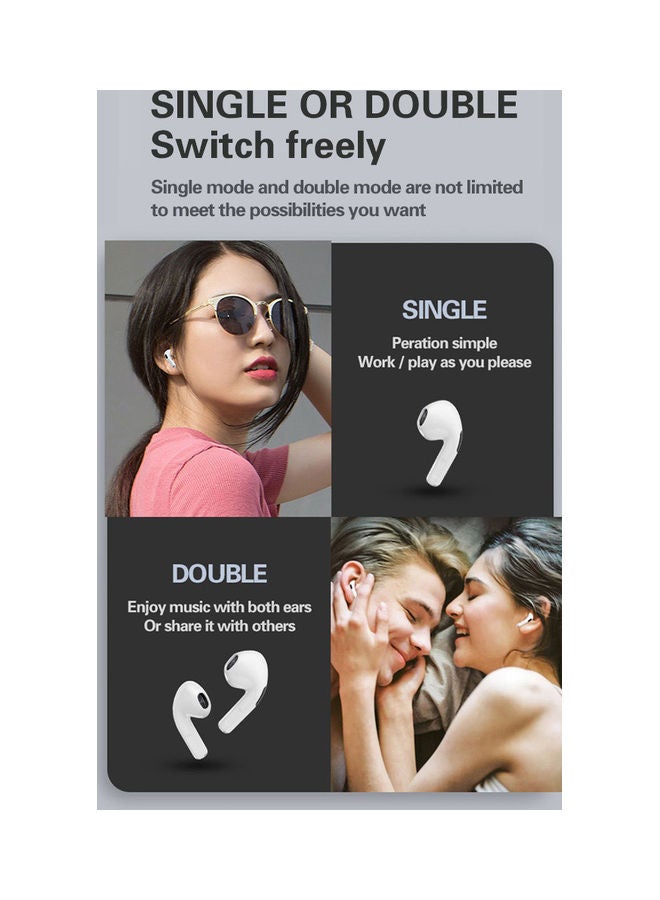 Lenovo Lenovo HT38 True Wireless Stereo Earphone BT5.0 In-ear Earbuds HiFi Sound/HD Call/Touch Control/Game No Latancy Headset with Mic Compatible Black  - Image 5