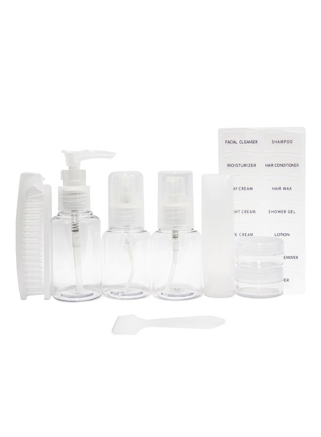 ماموسو مجموعة زجاجات السفر الصديقة للبيئة مكونة من 7 قطع - Image 1