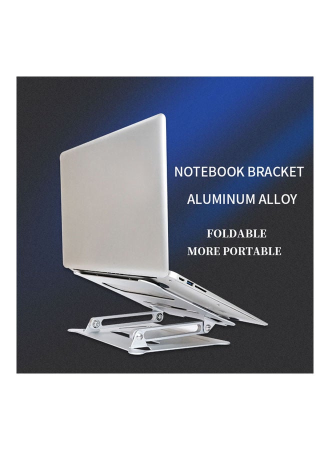 Ergonomic Laptop Stand Silver  - Image 3