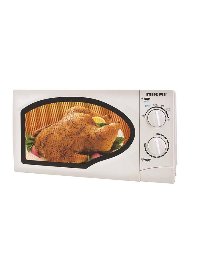 نيكاي فرن ميكرويف سولو 23 L 800 W NMO2309MWX أبيض - Image 5