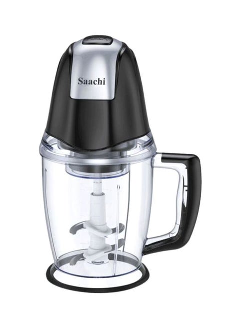 مفرمة لعمل مزيج اللحم والخضروات 1500 L 300 W NL-CH-551 أسود/شفاف