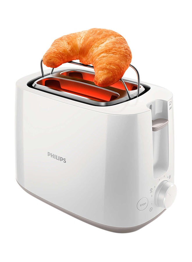 فيليبس محمصة خبز توضع على سطح الطاولة 830.0 W HD2581 أبيض - Image 3