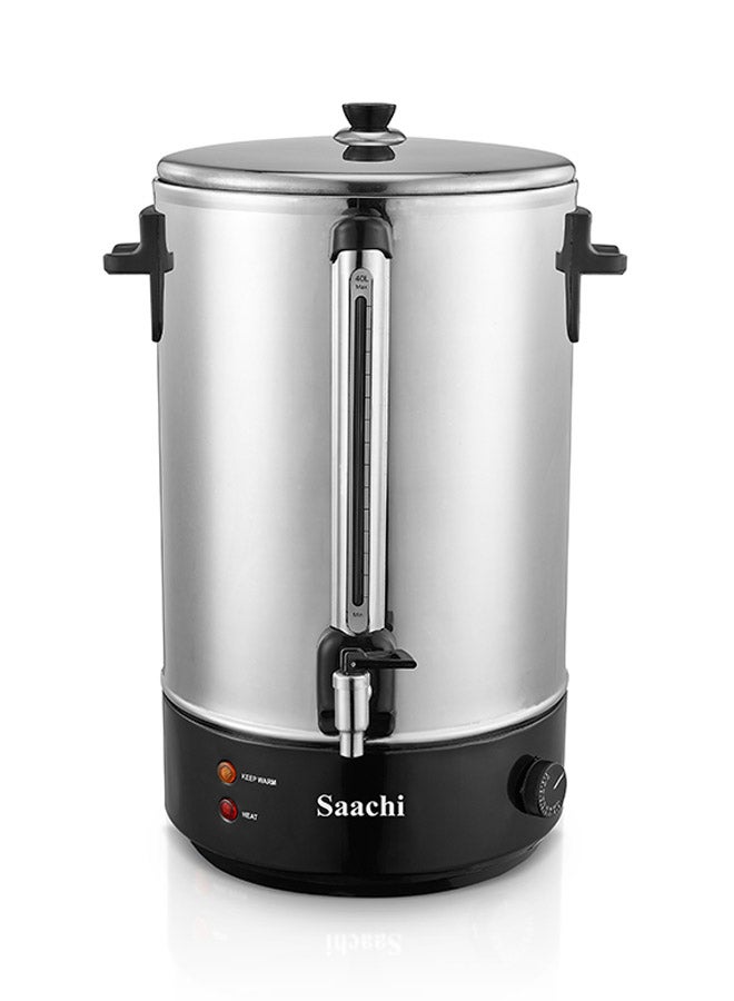 Saachi - Water Boiler with Stainless Steel Body, Adjustable Temperature Control, Automatic Shut-Off and Non-Drip Dispensing Tap NL-WB-7340-ST Silver - Image 1