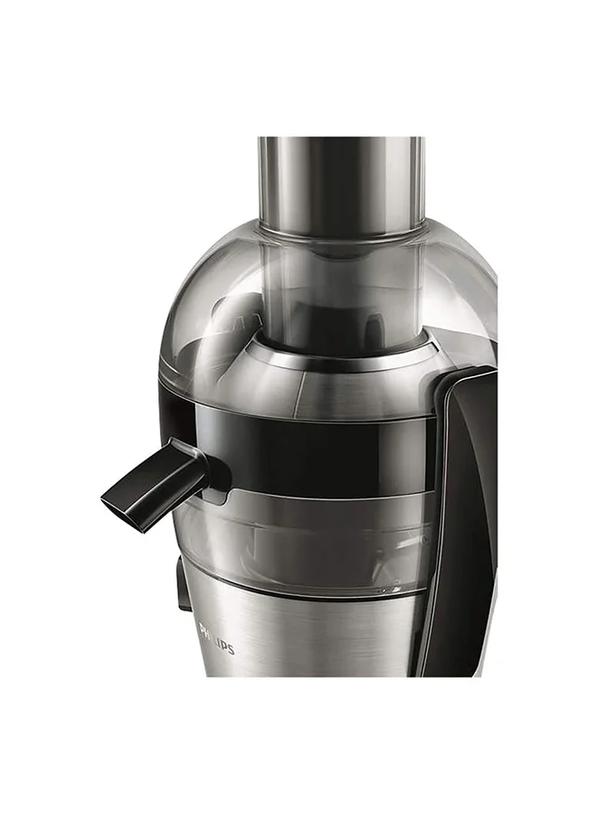 فيليبس عصارة -  أنبوب XL، تنظيف سريع، 2 L 800 W HR1863/22/05 فضي/أسود/شفاف