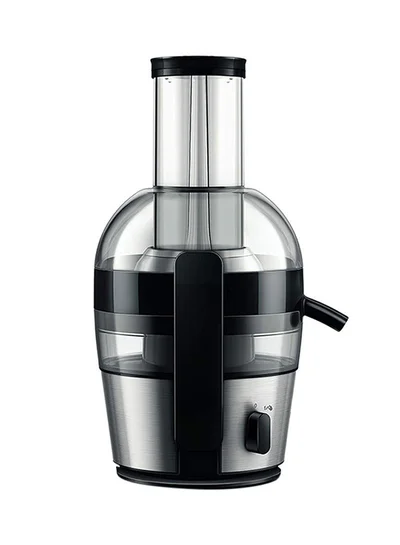 Philips Juicer - XL Tube, QuickClean, 2 L 800 W HR1863/22/05 Silver/Black/Clear