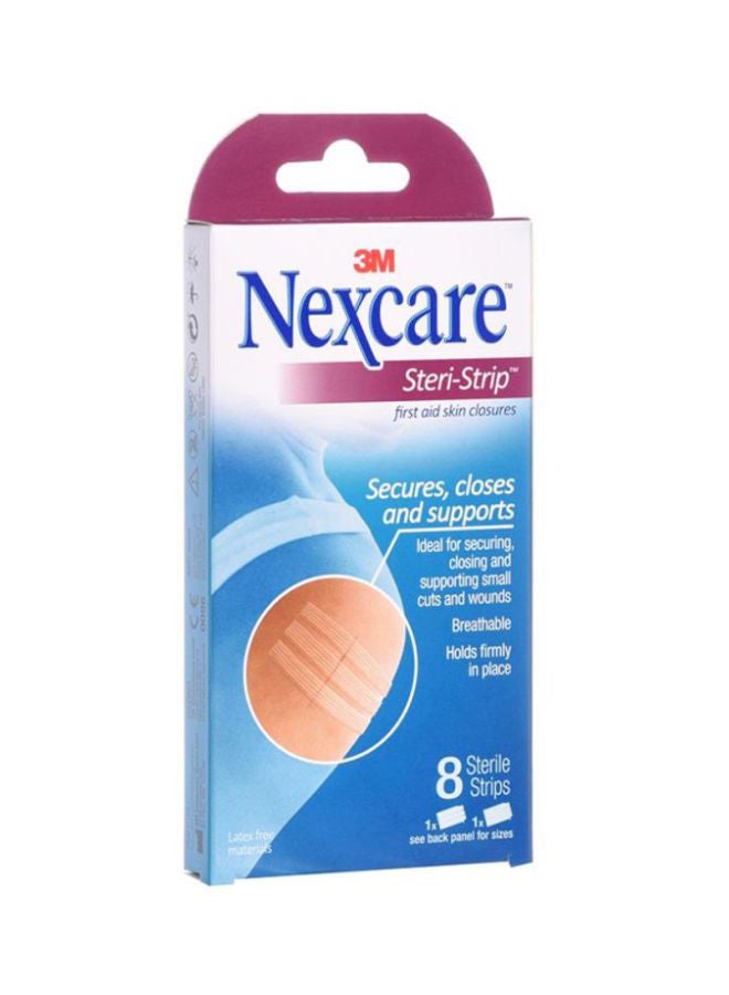 Nexcare 8-Piece Steri Strip Bandage  - Image 1