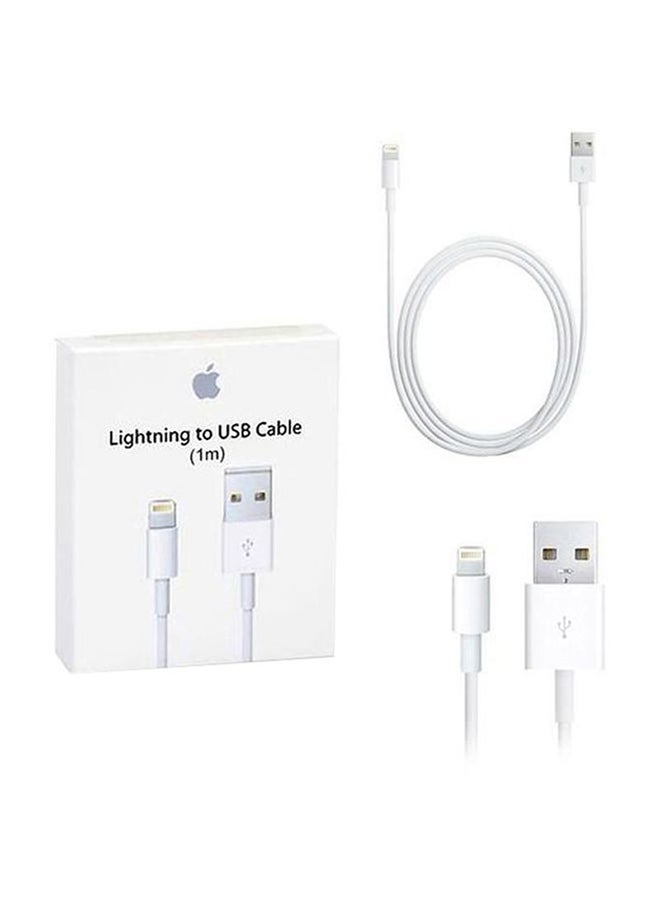Lightning to USB Cable (1 m) White 