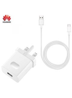 هواوي شاحن جداري فائق بموصل USB Type-C بقوة 40 وات أبيض  - Image 5