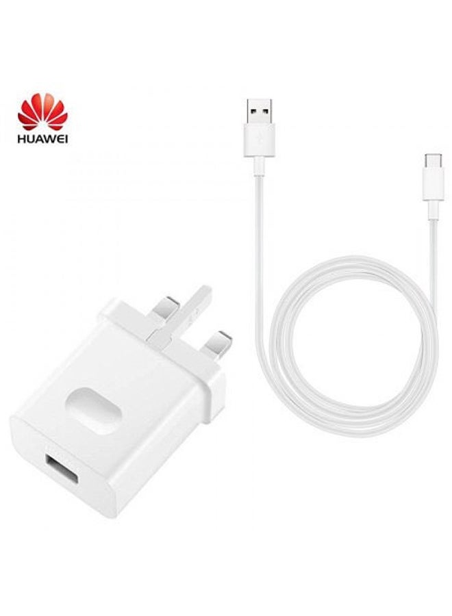 هواوي شاحن جداري فائق بموصل USB Type-C بقوة 40 وات أبيض  - Image 5