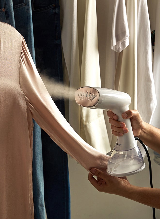 Noon East Handheld garment_steamer 380.0 ml Potable Garment Steamer With Handheld Steam Iron - 0.38 Liter 1640 W With Quick Heat- White 1640.0 W White  - Image 3