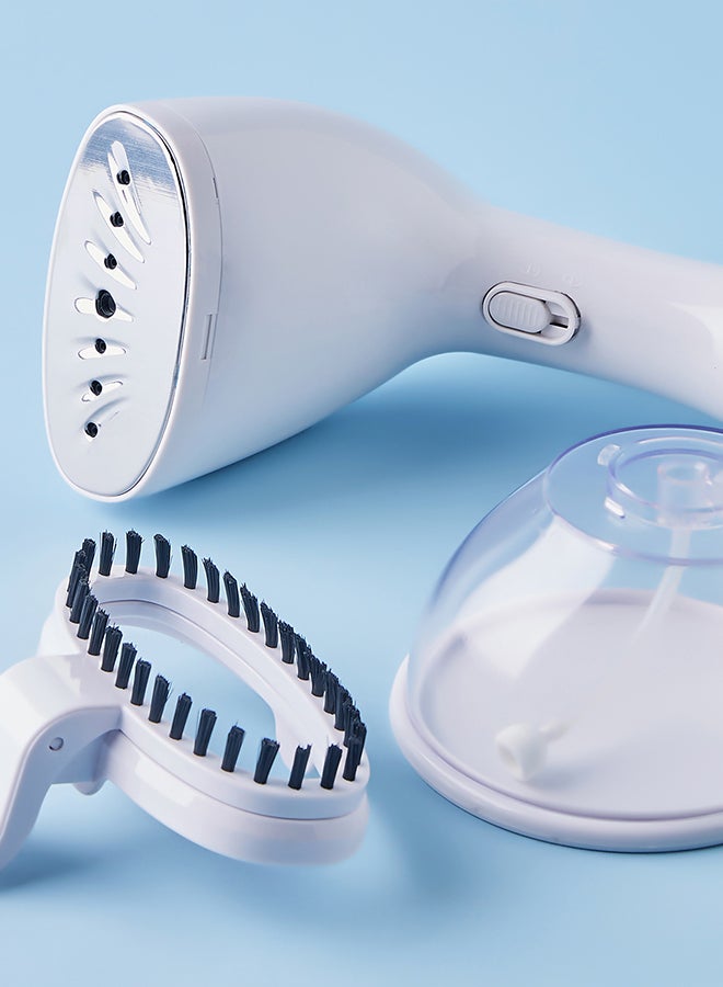 Noon East Handheld garment_steamer 380.0 ml Potable Garment Steamer With Handheld Steam Iron - 0.38 Liter 1640 W With Quick Heat- White 1640.0 W White  - Image 5