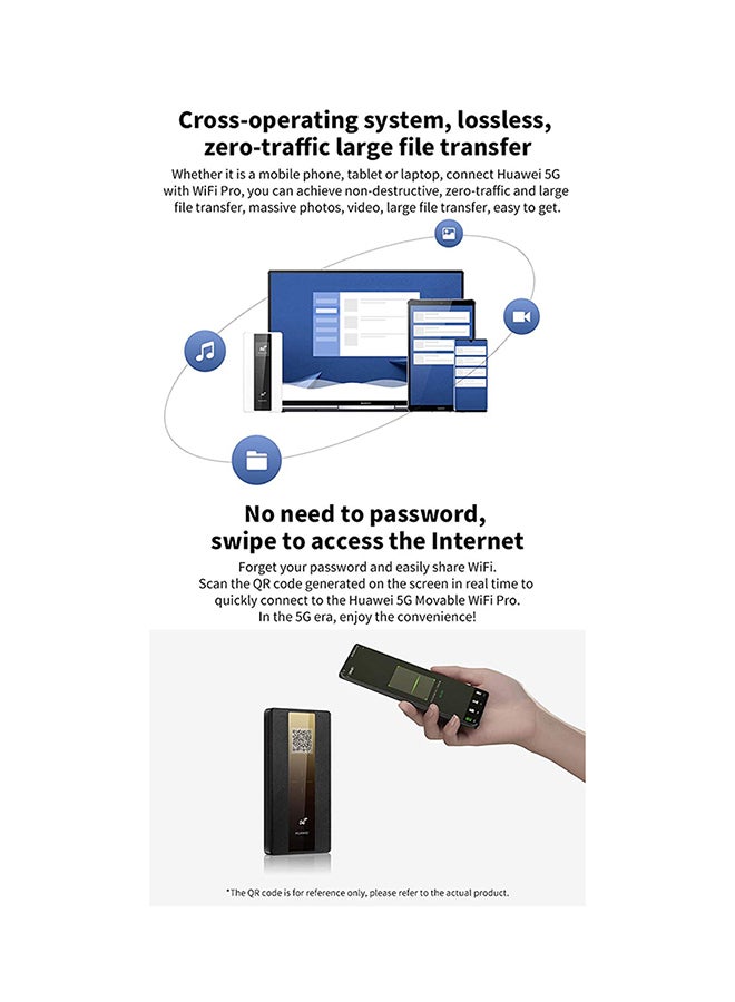 HUAWEI 5G Mobile Broadband Router Black  - Image 5