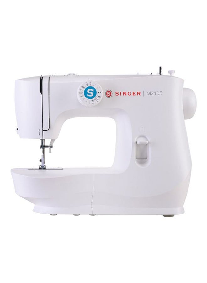 Electric Sewing Machine M2105 White/Silver - v1634622089/N38436838A_1